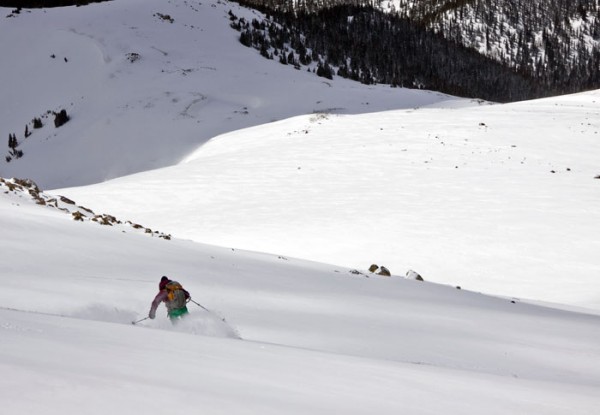 A 14er powder run!