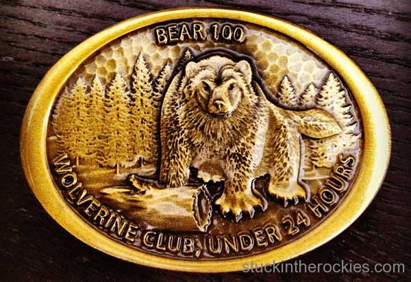 Bear 100 wolverine buckle