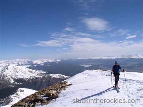 14er Ski Descents Mount Elbert