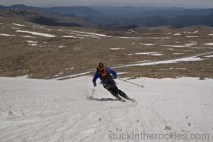 ski 14ers mount evans chris davenport