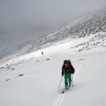 Northeast Face mount evans ski
