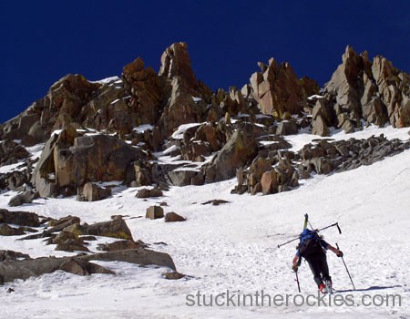 ski mount wilson ridge of gendarmes