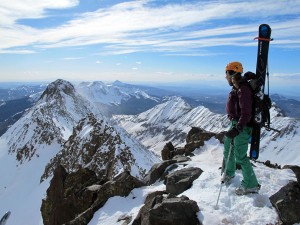 Mount Wilson's summit, christy mahon, wilson el diente traverse