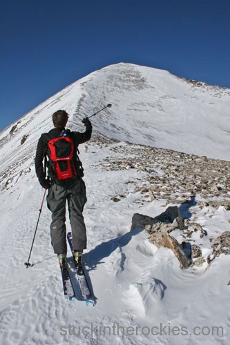 The East Ridge of Quandary Peak with Chris Davenport