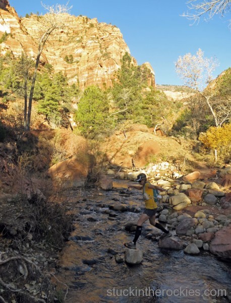 laverkin creek, zion national park, kolob canyons