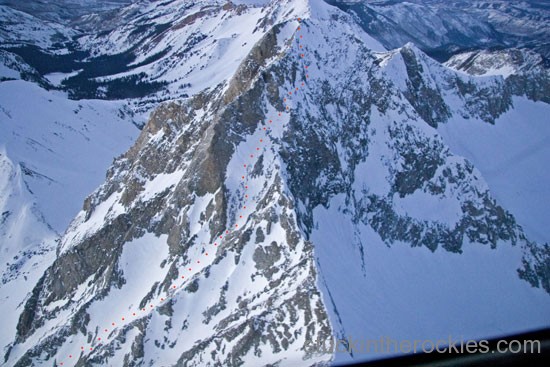 Ski Capitol Peak West Face