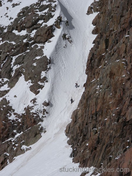 boxcar couloir mount eolus