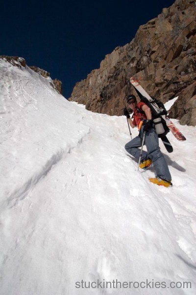 Ted Mahon Boxcar couloir mount eolus