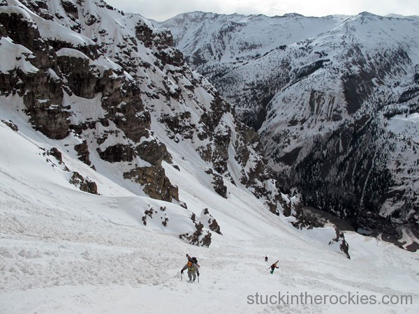 ski 14ers, fourteeners, landry route, pyramid peak
