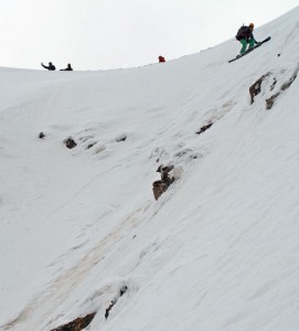 ski 14ers, fourteeners, landry route, pyramid peak