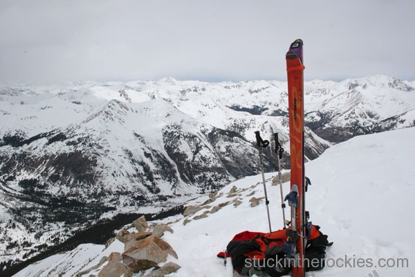 huron peak, ski 14ers
