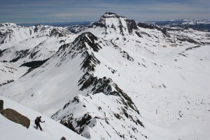 wetterhorn peak, ski 14ers, sean shean