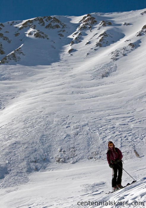 All smiles at the bottom. Tracks can be seen above.