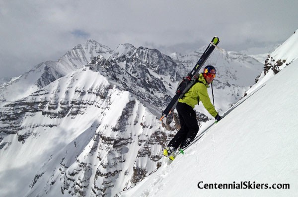 Cathedral Peak, Pearl Couloir, Centennial Skiers, chris davenport