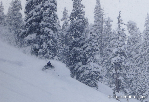 Tim Mutrie in Highland Bowl