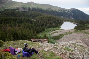 Camping at Lake of the Clouds