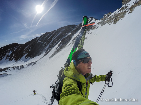 Ted Mahon in Montezuma Basin