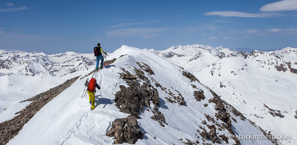 The summit of Mount Raoul