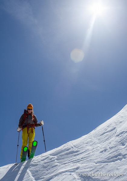 Christy Mahon on Mount Raoul