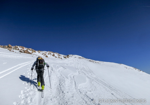 Skinning Dyer Mountain in the Father Dyer Postal Route