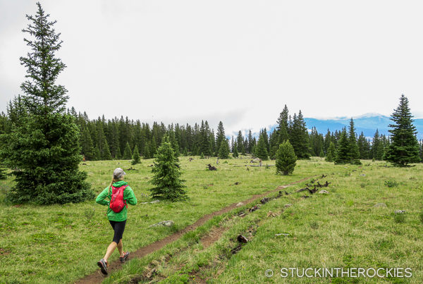 Running the South Elbert Trail