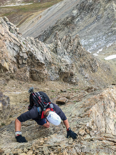 Allen Hadley on Missouri Mountain