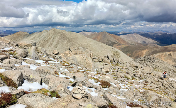 Shavano to Tabeguache Ridge