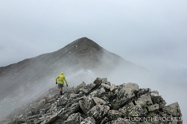  SUlly heads to Mount Princeton during Nolans 14