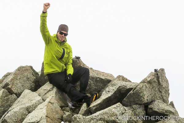 Ted Mahon finished Nolan's 14 on Mount Massive