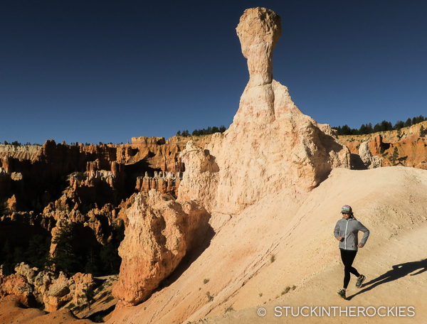 Trailrunning in Bryce Canyon National Park