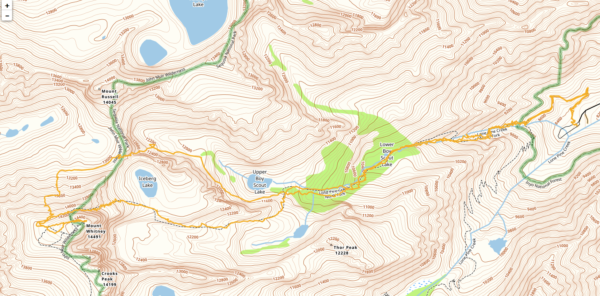 Mount Whitney ski route