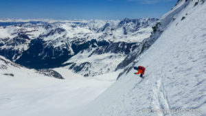 Skiing Snowmass Mountain