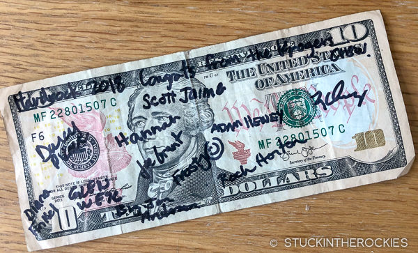 Virginius Pass ten dollar bill
