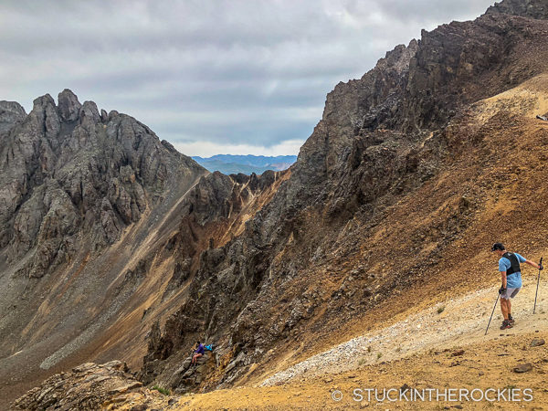 Ted Mahon on Grant Swamp Pass