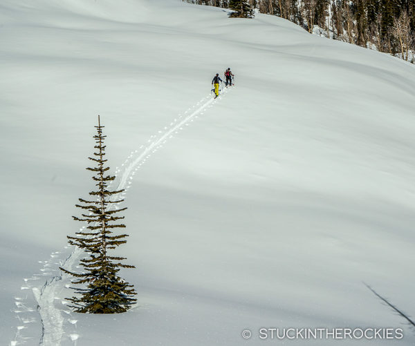 Breaking trail