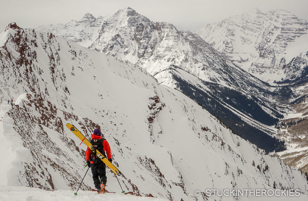 Sean Shean on Highlands ridge