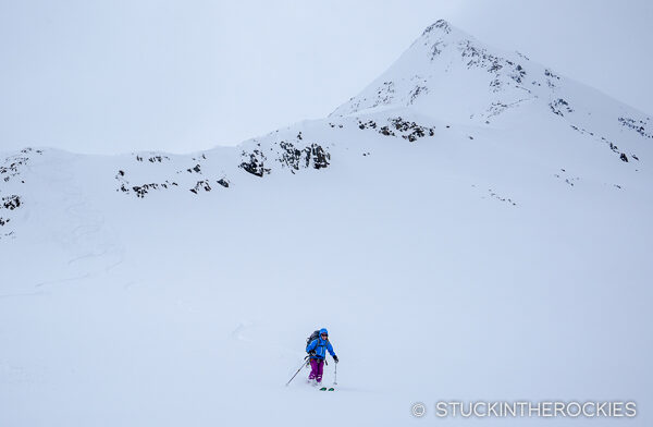 Skiing the Fineilspitze