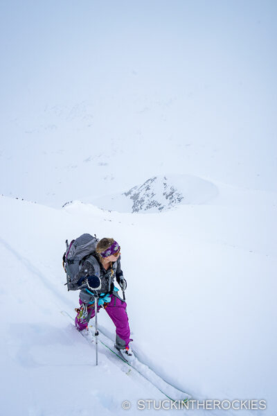 Christy Mahon in the Otztal Alps, Hauslabkogel
