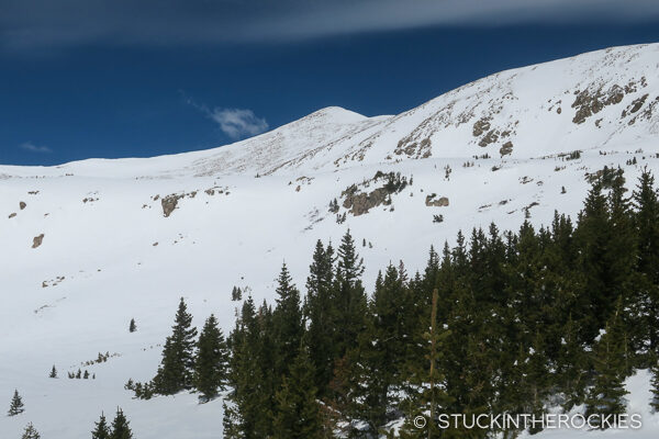 Mount Mamma's southeast face