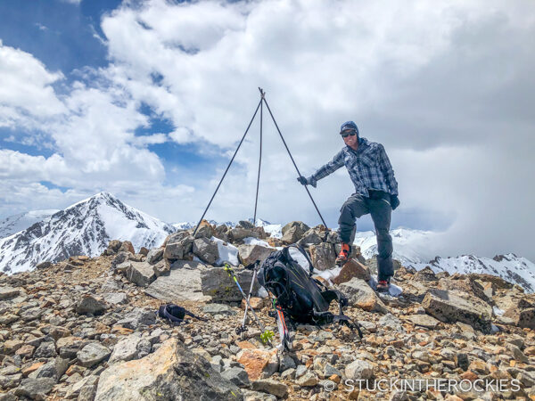 Ted Mahon on Rinker Peakj