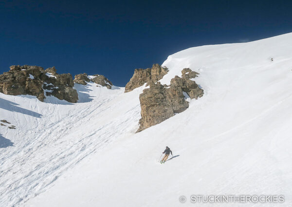 Sean Shean skiing Mount Champion