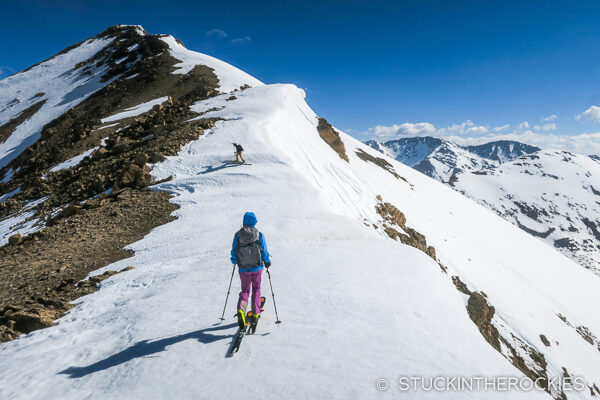 Christy Mahon on the second summit of the day, UN13736