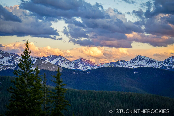 The view from the deck at Margy's Hut