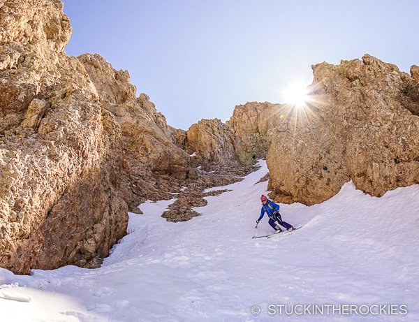 Christy Mahon in the couloir