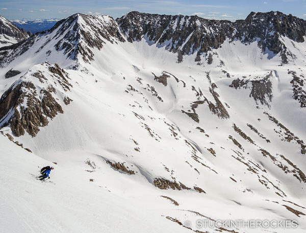 Allen Hadley on Siberia Peak