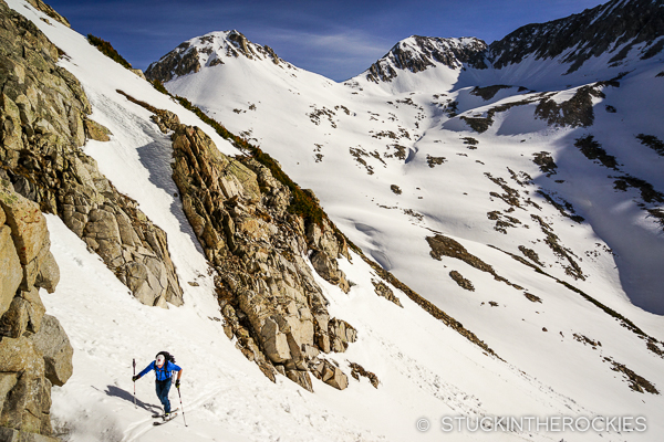 Skinning Siberia Peak