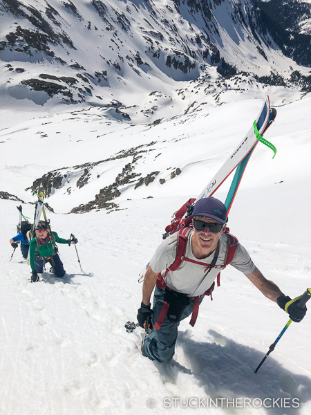 Ted Mahon climbs Siberia Peak