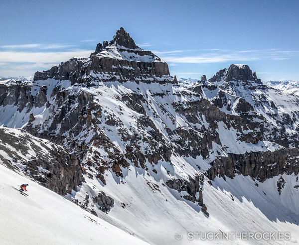 Skiing Cirque Mountain