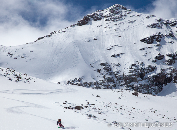 The North Face of Len Shoemaker Peak