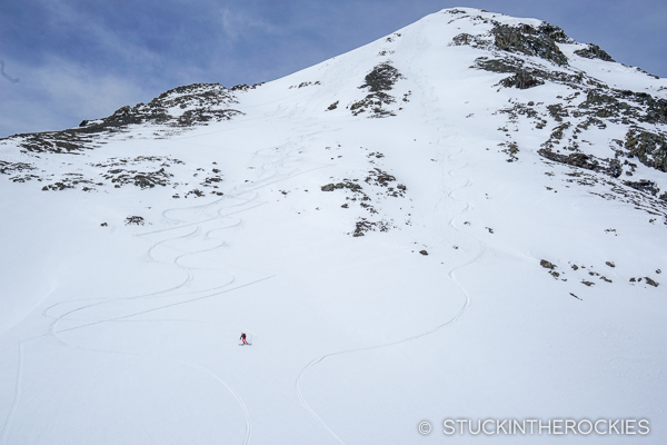 Niagara Peak ski lines